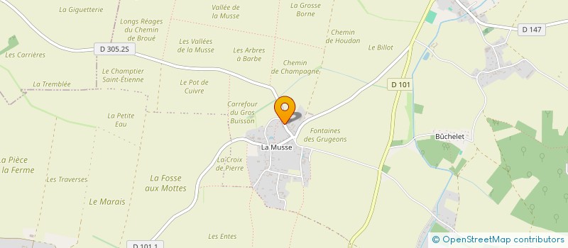 localisation de l'entreprise MADAME NATHALIE PERDRIAUD à BOUTIGNY-PROUAIS