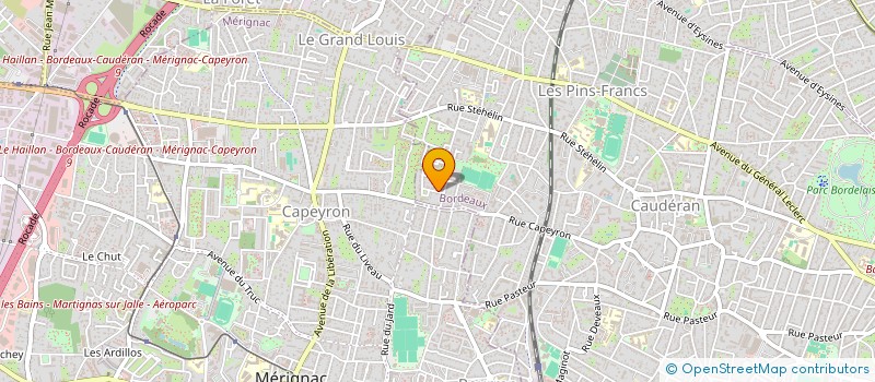localisation de l'entreprise MADAME NATHALIE PERICHON à BORDEAUX