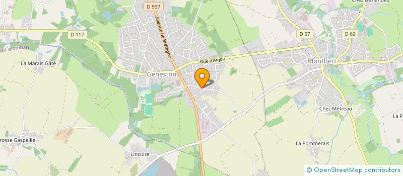 localisation de l'entreprise MADAME NATHALIE PERIOU  GENESTON