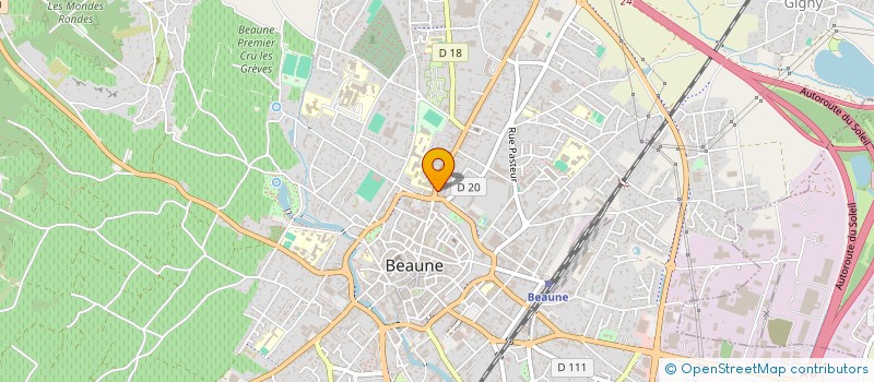 localisation de l'entreprise MADAME NATHALIE PERNIN à BEAUNE