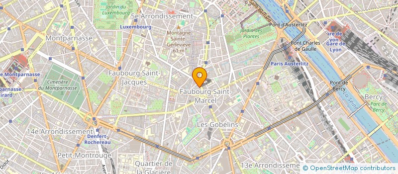 localisation de l'entreprise MADAME NATHALIE PERRAUDIN  PARIS