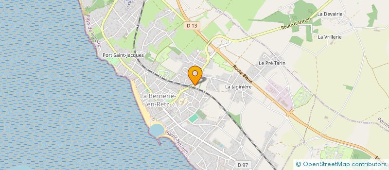 localisation de l'entreprise MADAME NATHALIE PERRIOT  PORNIC