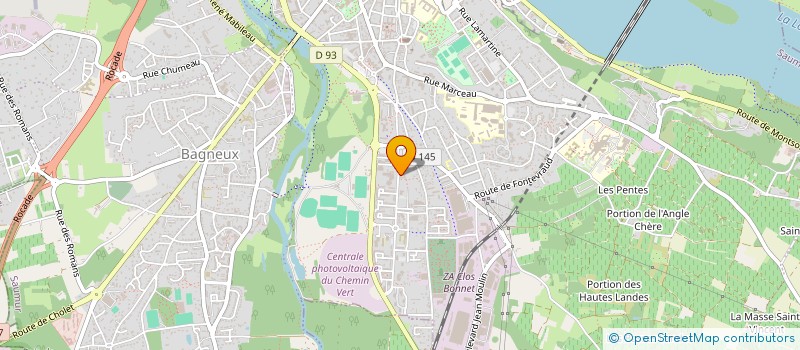 localisation de l'entreprise MADAME NATHALIE PERROT  SAUMUR