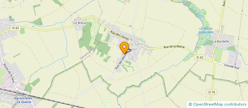 localisation de l'entreprise MADAME NATHALIE PERRUCHON  BOISSY-SANS-AVOIR