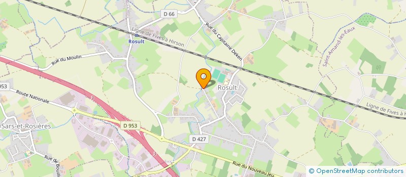 localisation de l'entreprise MADAME NATHALIE PESQUET  ROSULT