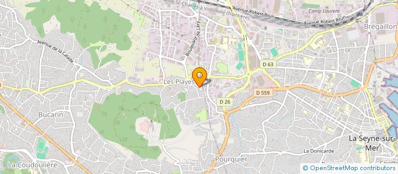 localisation de l'entreprise MADAME NATHALIE PETIT à SIX-FOURS-LES-PLAGES