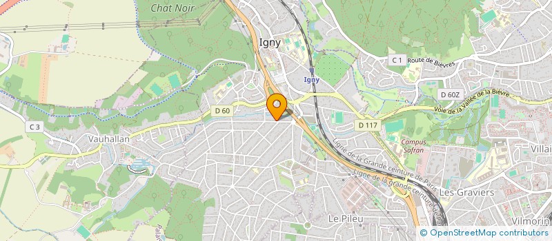 localisation de l'entreprise MADAME NATHALIE PETIT  IGNY