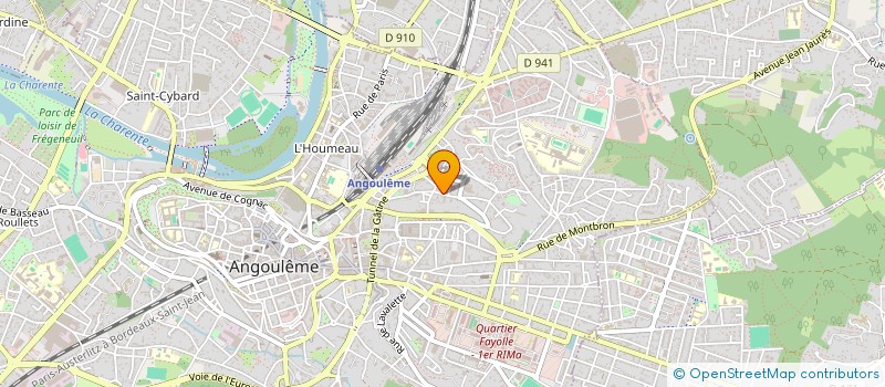 localisation de l'entreprise MADAME NATHALIE PETIT à ANGOULEME