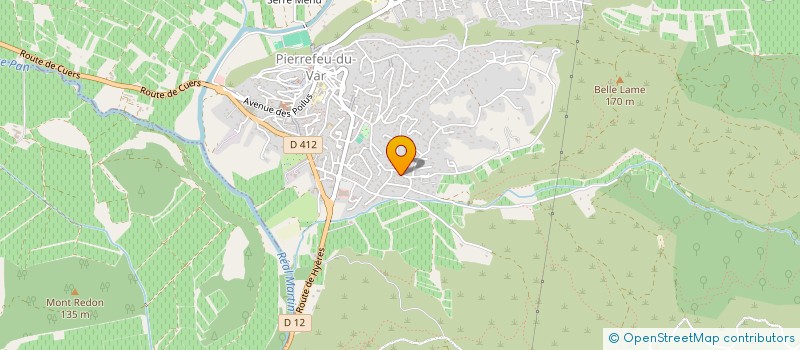 localisation de l'entreprise MADAME NATHALIE PETIT à PIERREFEU-DU-VAR