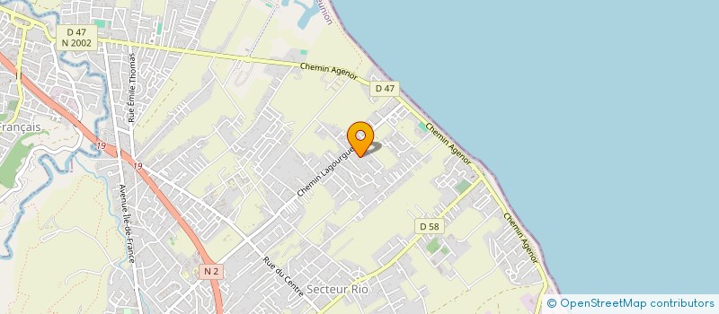 localisation de l'entreprise MADAME NATHALIE PETROVIC  SAINT-ANDRE