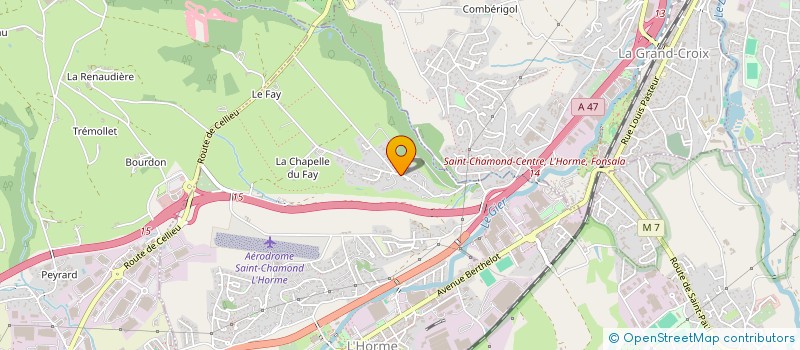 localisation de l'entreprise MADAME NATHALIE PEUTIN  L'HORME