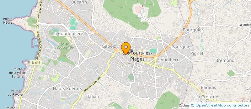 localisation de l'entreprise MADAME NATHALIE PEYRE à SIX-FOURS-LES-PLAGES