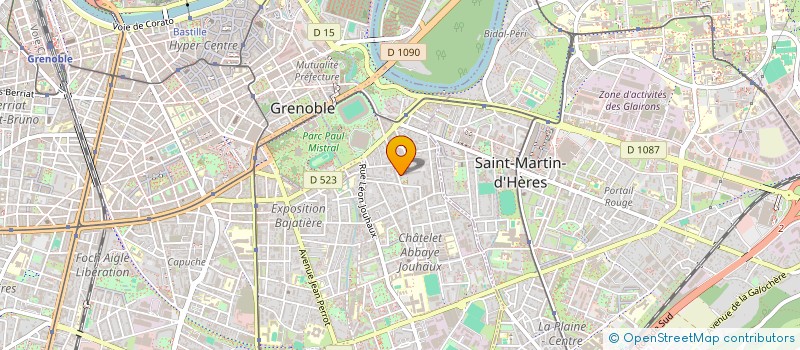 localisation de l'entreprise MADAME NATHALIE PHAN  GRENOBLE