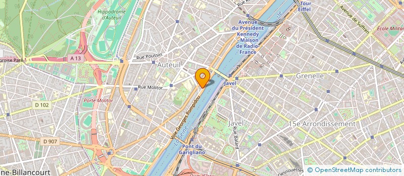 localisation de l'entreprise MADAME NATHALIE PHAN THANH  PARIS