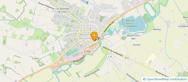 localisation de l'entreprise MADAME NATHALIE PICARD à BEAUMONT-DE-LOMAGNE