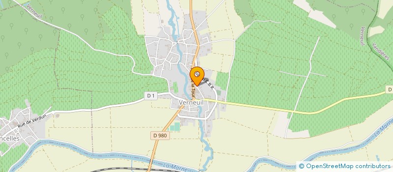 localisation de l'entreprise MADAME NATHALIE PICHELIN  VERNEUIL