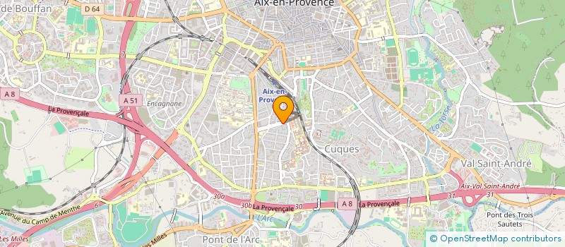 localisation de l'entreprise MADAME NATHALIE PICHON à AIX-EN-PROVENCE