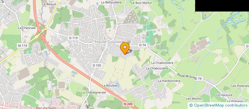 localisation de l'entreprise MADAME NATHALIE PICQUENARD à HAUTE-GOULAINE