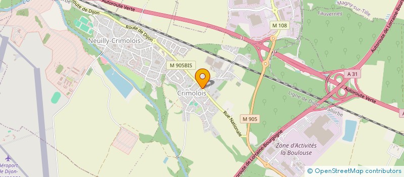 localisation de l'entreprise MADAME NATHALIE PIERRE  NEUILLY-CRIMOLOIS