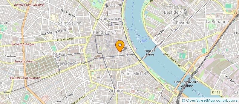 localisation de l'entreprise MADAME NATHALIE PIERRE  BORDEAUX