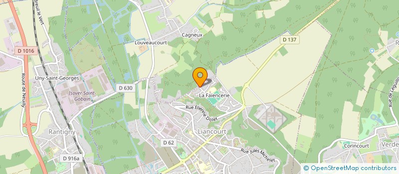 localisation de l'entreprise MADAME NATHALIE PIERRE  LIANCOURT