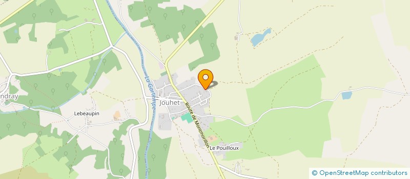 localisation de l'entreprise MADAME NATHALIE PIERRE  JOUHET