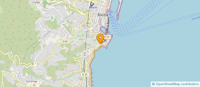 localisation de l'entreprise MADAME NATHALIE PIETRANTONI à BASTIA