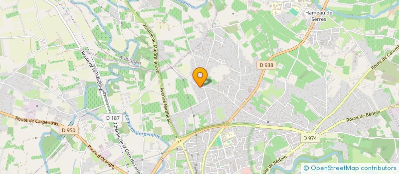 localisation de l'entreprise MADAME NATHALIE PIGREE  CARPENTRAS