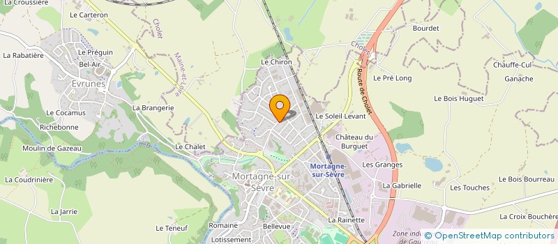 localisation de l'entreprise MADAME NATHALIE PINSON à MORTAGNE-SUR-SEVRE