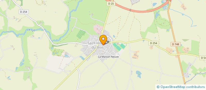 localisation de l'entreprise MADAME NATHALIE PINTO à LYS-HAUT-LAYON