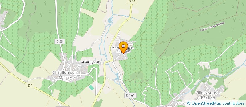 localisation de l'entreprise MADAME NATHALIE PIOT  CHATILLON-SUR-MARNE