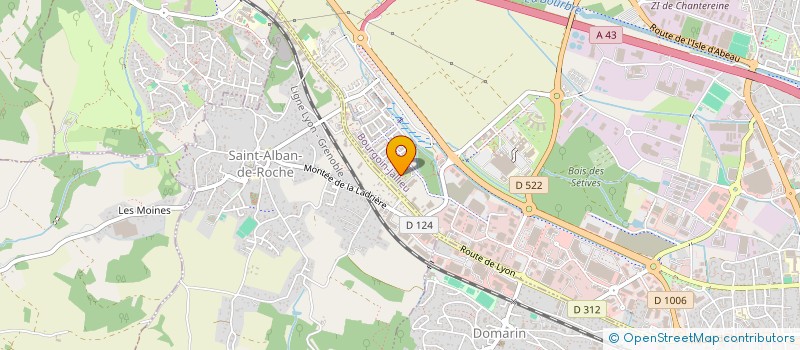 localisation de l'entreprise MADAME NATHALIE PIQUEMAL à BOURGOIN-JALLIEU