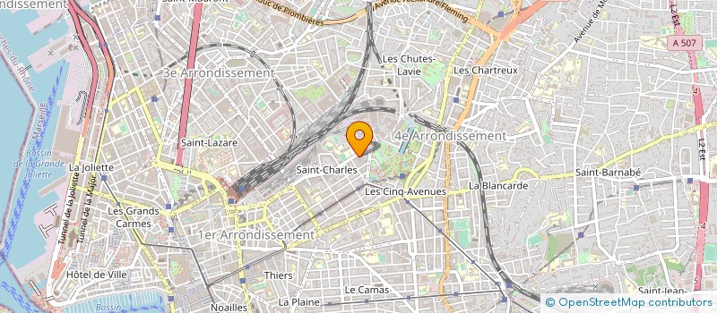 localisation de l'entreprise MADAME NATHALIE PIRONTI à MARSEILLE