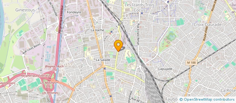 localisation de l'entreprise MADAME NATHALIE PIROUX à TOULOUSE