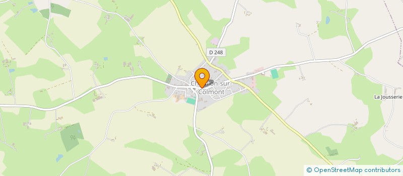 localisation de l'entreprise MADAME NATHALIE PIVERT à CHATILLON-SUR-COLMONT