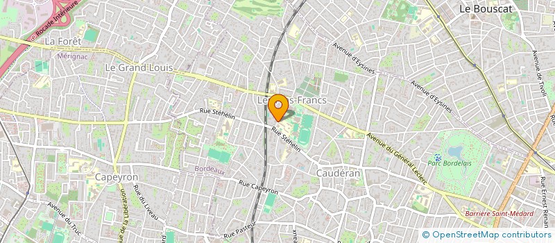 localisation de l'entreprise MADAME NATHALIE PIVETEAU  BORDEAUX