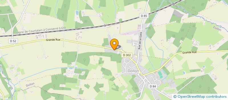 localisation de l'entreprise MADAME NATHALIE PLAIS  DOLLON