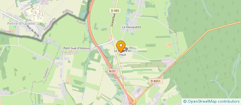 localisation de l'entreprise MADAME NATHALIE PLISSON à GUE-D'HOSSUS