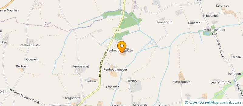 localisation de l'entreprise MADAME NATHALIE PLUMEY  QUEMENEVEN