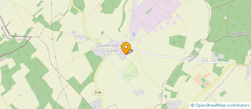 localisation de l'entreprise MADAME NATHALIE POCHAT  SAINT-ILLIERS-LA-VILLE