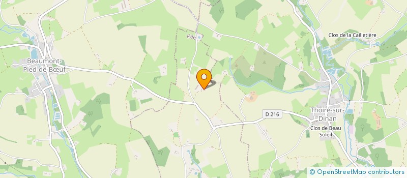 localisation de l'entreprise MADAME NATHALIE POILVILAIN  FLEE