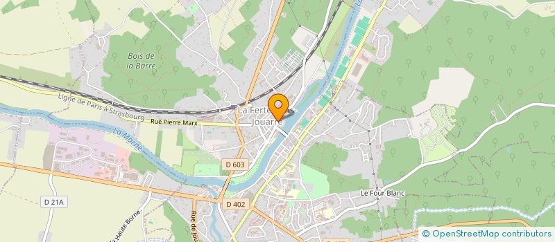 localisation de l'entreprise MADAME NATHALIE POISSON à LA FERTE-SOUS-JOUARRE