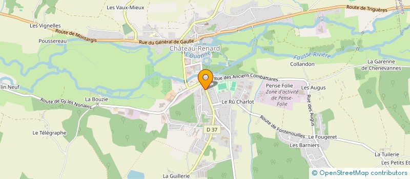 localisation de l'entreprise MADAME NATHALIE POLISSET à CHATEAU-RENARD
