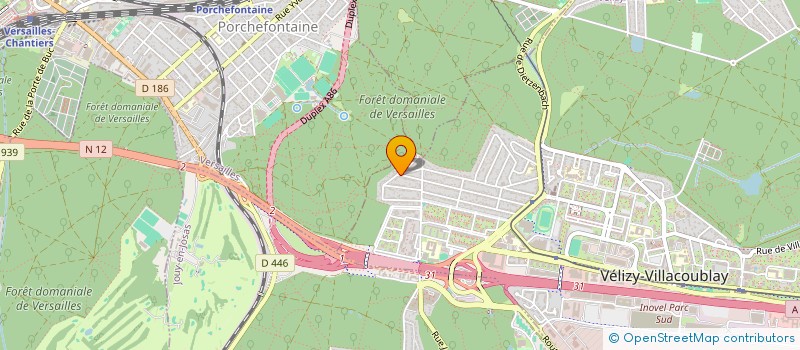 localisation de l'entreprise MADAME NATHALIE POMEL  VELIZY-VILLACOUBLAY