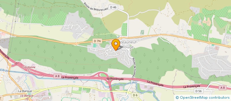 localisation de l'entreprise MADAME NATHALIE PONCELET  CHATEAUNEUF-LE-ROUGE