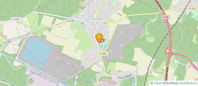 localisation de l'entreprise MADAME NATHALIE PONE  DAMPARIS