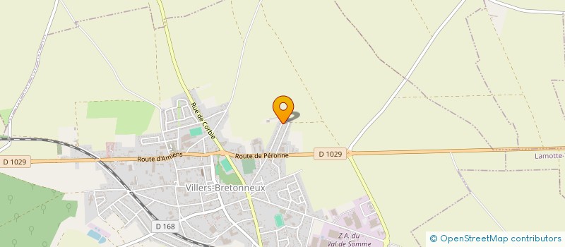 localisation de l'entreprise MADAME NATHALIE PONSART à VILLERS-BRETONNEUX