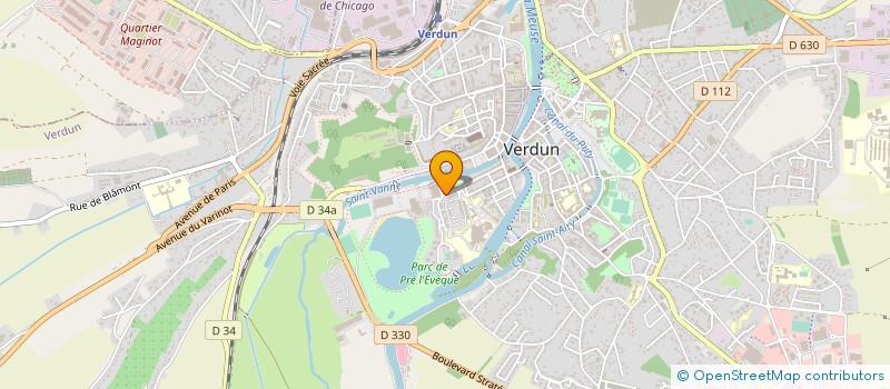 localisation de l'entreprise MADAME NATHALIE PORNOT à VERDUN