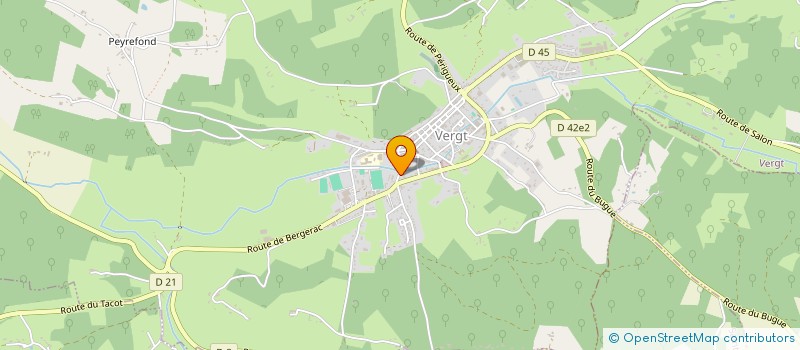 localisation de l'entreprise MADAME NATHALIE PORTELLO GINTRAT  VAL DE LOUYRE ET CAUDEAU