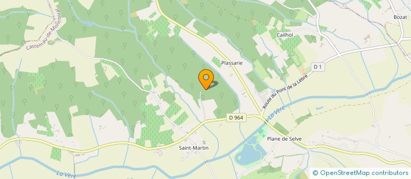 localisation de l'entreprise MADAME NATHALIE POSSIEN  CAHUZAC-SUR-VERE